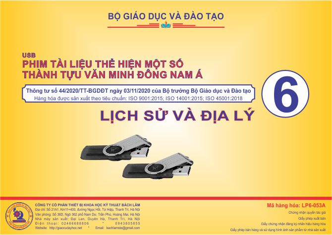 Phim tài liệu thể hiện một số thành tựu văn minh Đông Nam Á